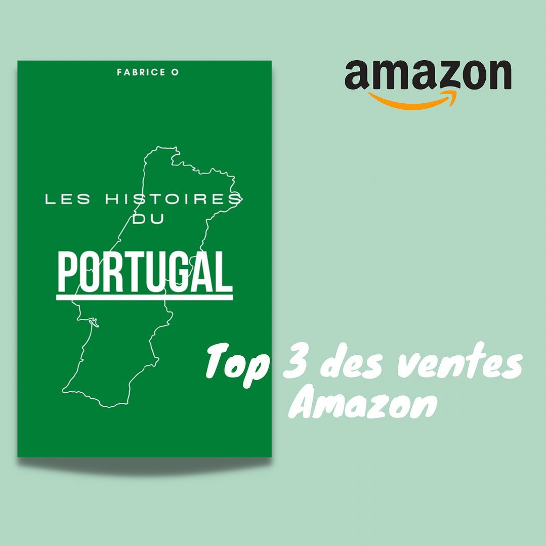 Les histoires du Portugal se classe en 3e position des meilleures ventes Amazon, dans la section histoire du Portugal et cela grâce à vous. Je tenais à vous remercier de l’accueil que vous avez réservé à mon livre. Lien direct:…